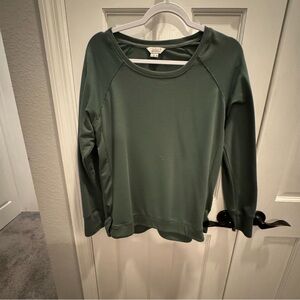 Danskin Green‎ Long Sleeve Pullover Sweatshirt Women’s Size L